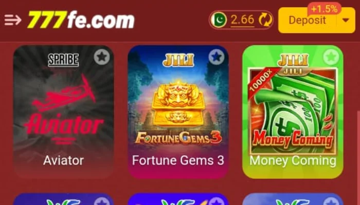 777FE  Game Register Your Account Get Bonus